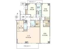 【神奈川県/横浜市中区本牧和田】グランデュオ本牧 間取り図