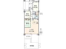 【神奈川県/横浜市磯子区岡村】レイディアント上大岡センターガーデン 間取り図