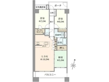 【神奈川県/横浜市中区根岸旭台】ランドシティ横濱山手 伍番館 間取り図