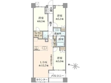 【神奈川県/横浜市磯子区中原】ワザック横濱杉田 間取り図