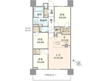 【神奈川県/横浜市都筑区川和町】ザ・パークハウス横浜川和町ガーデン 間取り図