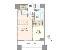 【神奈川県/横浜市中区野毛町】イニシア横浜桜木町 間取り図