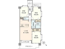 【神奈川県/横浜市中区新山下】ライオンズマンション横濱本牧ベイステージ 間取り図
