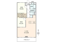 【神奈川県/横浜市西区宮ケ谷】三ツ沢ハイタウン 2号棟 間取り図
