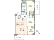 【神奈川県/横浜市神奈川区浦島丘】ザ・パークハウス横浜浦島丘 間取り図