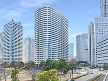 【神奈川県/横浜市西区みなとみらい】M.M.TOWERS FORESIS L棟 外観：写真中央