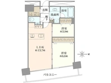 【神奈川県/横浜市西区みなとみらい】M.M.TOWERS FORESIS L棟 間取り図