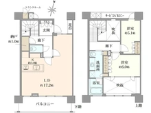 【神奈川県/横浜市神奈川区金港町】パークタワー横濱ポートサイド 間取り図