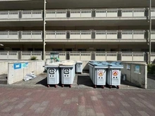 【神奈川県/横浜市南区六ツ川】横浜パークタウン F棟 共用部：ゴミ置き場