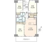 【神奈川県/横浜市南区六ツ川】横浜パークタウン F棟 間取り図