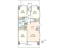 【神奈川県/横浜市中区宮川町】シーガルパレス桜木町 間取り図
