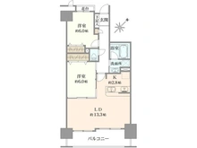 【神奈川県/横浜市中区山下町】ライオンズステージ山下公園 間取り図