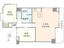 【神奈川県/横浜市旭区二俣川】ビッグヴァン二俣川ホームズ 間取り図