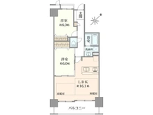 【神奈川県/横浜市中区山下町】ライオンズステージ山下公園 間取り図