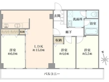 【神奈川県/横浜市南区別所】ストークマンション上大岡 間取り図