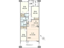 【神奈川県/横浜市中区山手町】コルティーレ山手町グランドエステート 間取り図