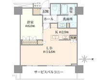 【神奈川県/横浜市神奈川区鶴屋町】THE YOKOHAMA FRONT TOWER 間取り図