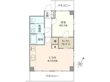 【神奈川県/横浜市中区伊勢佐木町】ライオンズマンション伊勢佐木町通り 間取り図