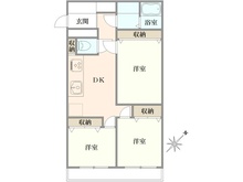 【神奈川県/横浜市中区山下町】山下町ハイツ 間取り図