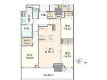 【神奈川県/横浜市西区北幸】ブランズ横浜 間取り図