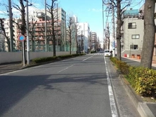 【神奈川県/横浜市中区翁町】ロワール横濱関内 前面道路
