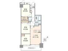 【神奈川県/横浜市中区山下町】ライオンズステージ山下公園 間取り図