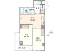 【神奈川県/横浜市神奈川区白幡南町】ダイアパレス白幡 間取り図