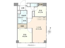 【神奈川県/横浜市南区真金町】グリーンハイツ横浜大通り公園 間取り図