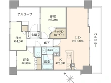 【神奈川県/横浜市保土ケ谷区上星川】ナイスアーバンスクエア横濱上星川 間取り図