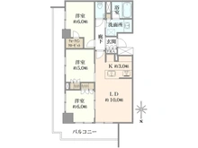 【神奈川県/横浜市神奈川区台町】オープンレジデンシア横浜台町 間取り図