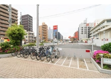 【神奈川県/横浜市神奈川区子安通】クリオ新子安伍番館 駐輪場
