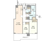 【神奈川県/横浜市神奈川区栄町】ザ・ヨコハマタワーズタワーイースト 間取り図
