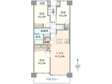【神奈川県/横浜市神奈川区松見町】妙蓮寺東パーク・ホームズ 間取り図