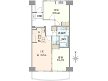 【神奈川県/横浜市神奈川区台町】リリファ横浜ヒルズ 間取り図