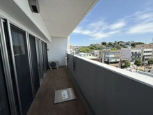 【神奈川県/横浜市神奈川区三ツ沢中町】クリオ横濱三ツ沢ガーデンマークス バルコニー