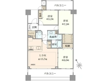 【神奈川県/海老名市泉】小田急コアロード海老名VI 間取り図