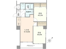 【神奈川県/横浜市南区白妙町】シティパレス横浜阪東橋 間取り図