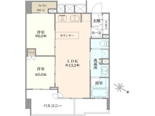【神奈川県/横浜市西区花咲町】プラウド横浜桜木町 間取り図