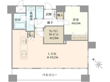 【神奈川県/横浜市南区万世町】ラディエンス関内南 間取り図