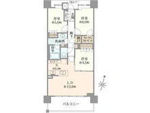 【神奈川県/茅ヶ崎市元町】ジオ茅ヶ崎フレシア 間取り図