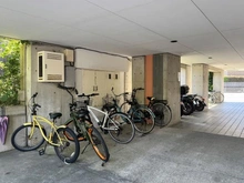 【神奈川県/茅ヶ崎市緑が浜】オクトピア緑が浜 駐輪場