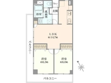 【神奈川県/藤沢市白旗】ベルヴィル藤沢本町 B棟 間取り図