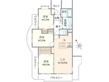 【神奈川県/藤沢市辻堂西海岸】ラムズ湘南西海岸 間取り図