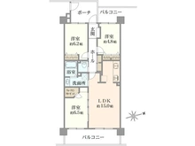 【神奈川県/藤沢市城南】サンクタス湘南藤沢アネーロの丘 間取り図