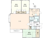 【神奈川県/藤沢市鵠沼海岸】ユアサハイム鵠沼海岸 間取り図