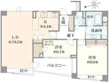 【神奈川県/鎌倉市御成町】グランドメゾン鎌倉御成町 間取り図