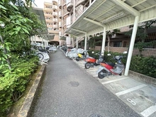 【神奈川県/藤沢市善行】クリオ藤沢善行八番館 バイク置場