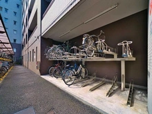 【東京都/大田区東六郷】クレッセントバードスクエア 駐輪場