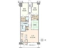 【神奈川県/藤沢市辻堂西海岸】グランシティ湘南海岸IIガレリア・プラージュ 間取り図