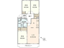【神奈川県/藤沢市藤が岡】藤沢藤が岡ハウス 間取り図